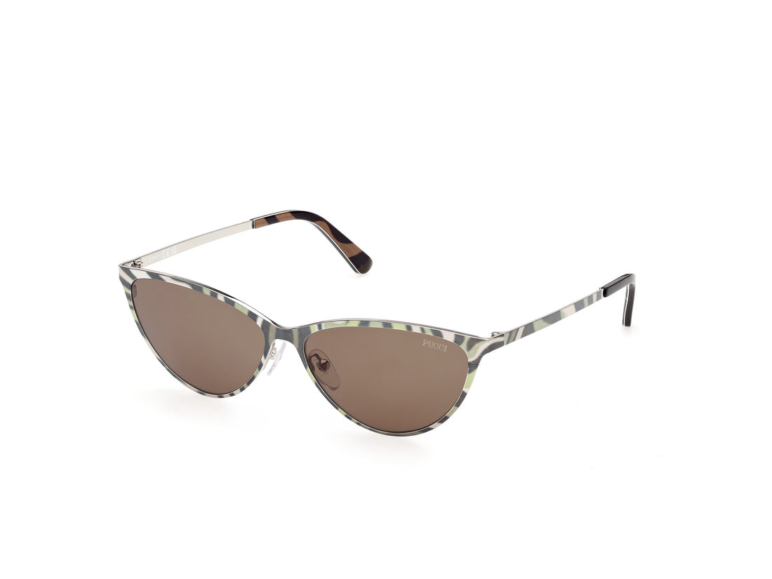 Sonnenbrillen emilio pucci ep0256 99e estampado cat eye femenino größe 57mm - Hauptansicht