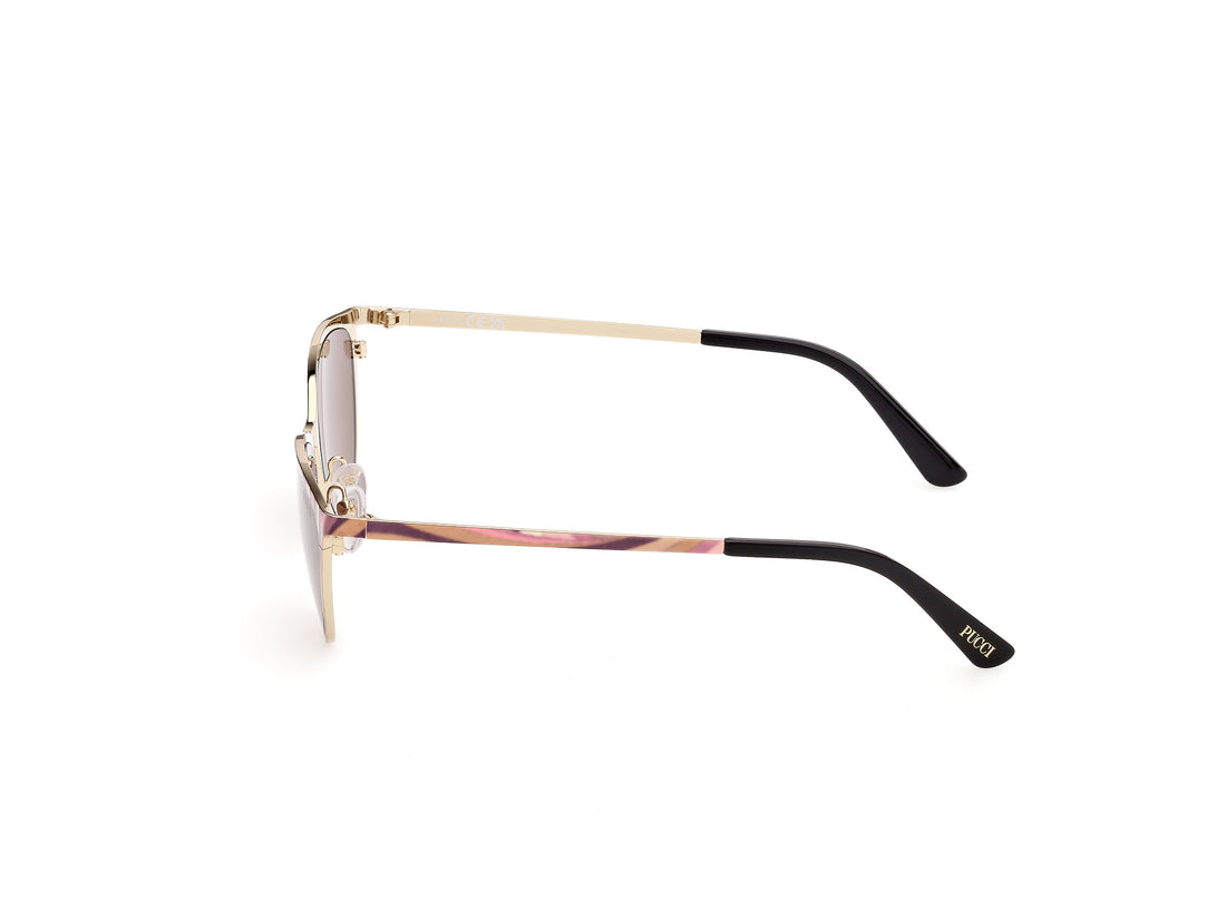 Sonnenbrillen emilio pucci ep0256 99j estampado cat eye femenino größe 57mm - Detailansicht