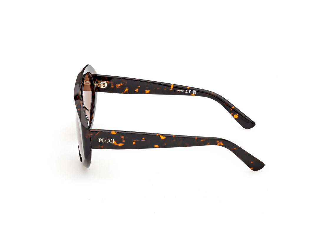 Sonnenbrillen emilio pucci ep0258 52e havana navigator femenino größe 58mm - Detailansicht