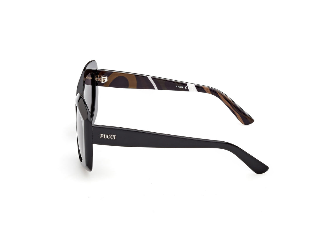 Sonnenbrillen emilio pucci ep0259 01a negro butterfly femenino größe 57mm - Detailansicht