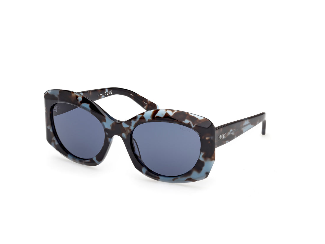 Sonnenbrillen emilio pucci ep0259 55v havana butterfly femenino größe 57mm - Hauptansicht