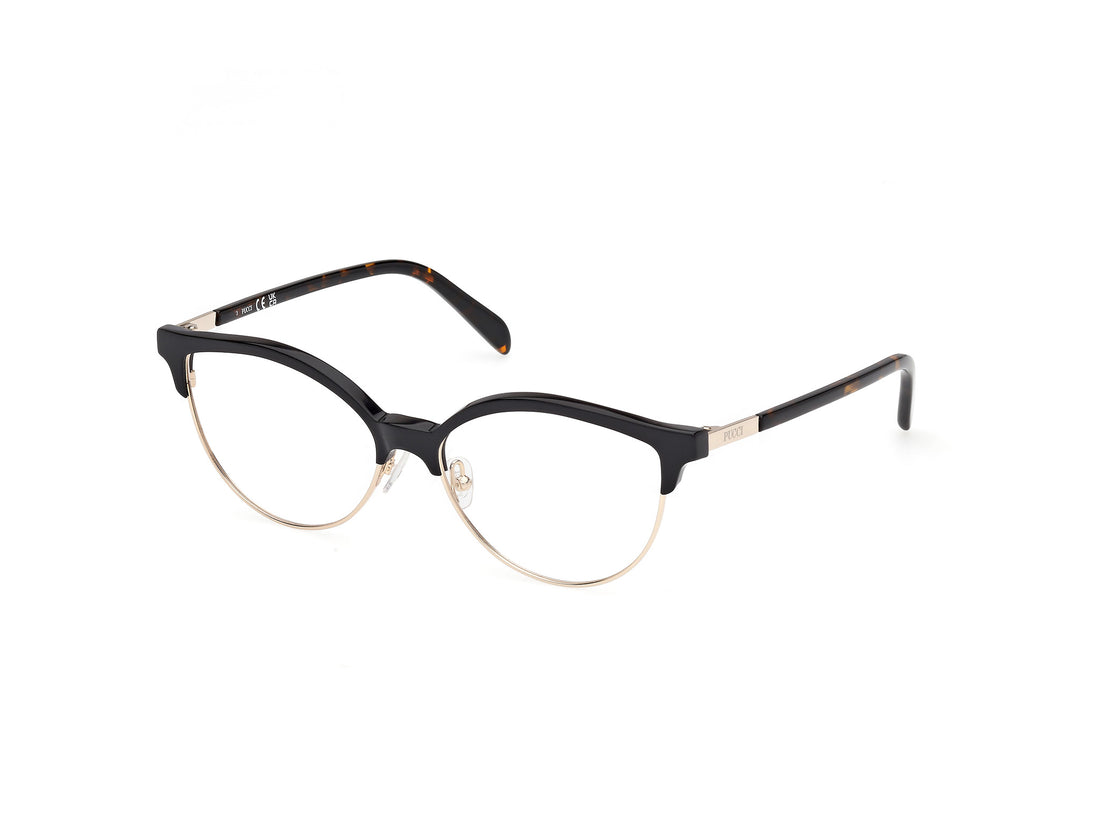 Lunettes de vue emilio pucci ep5259 001 negro round femenino taille 55mm - Vue principale