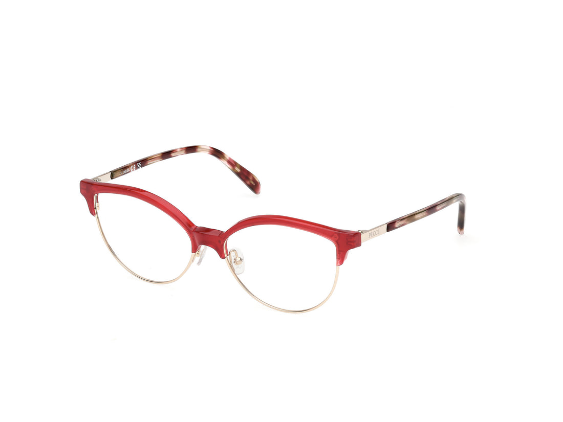 Lunettes de vue emilio pucci ep5259 066 rojo round femenino taille 55mm - Vue principale