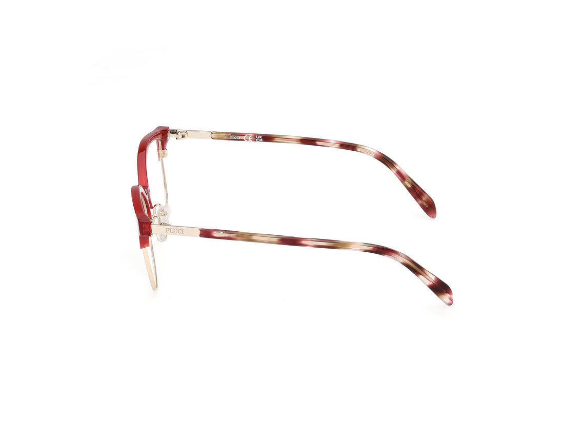 Lunettes de vue emilio pucci ep5259 066 rojo round femenino taille 55mm - Vue détaillée