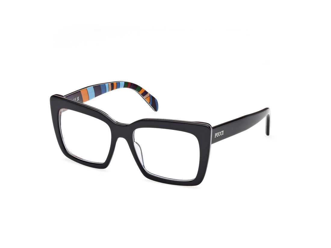 Lunettes de vue emilio pucci ep5261 005 negro square femenino taille 54mm - Vue principale