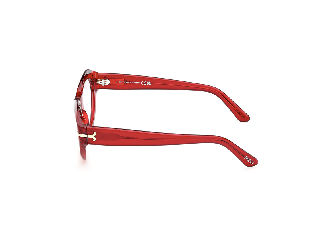 Lunettes de vue emilio pucci ep5269 066 rojo cat eye femenino taille 54mm - Vue détaillée