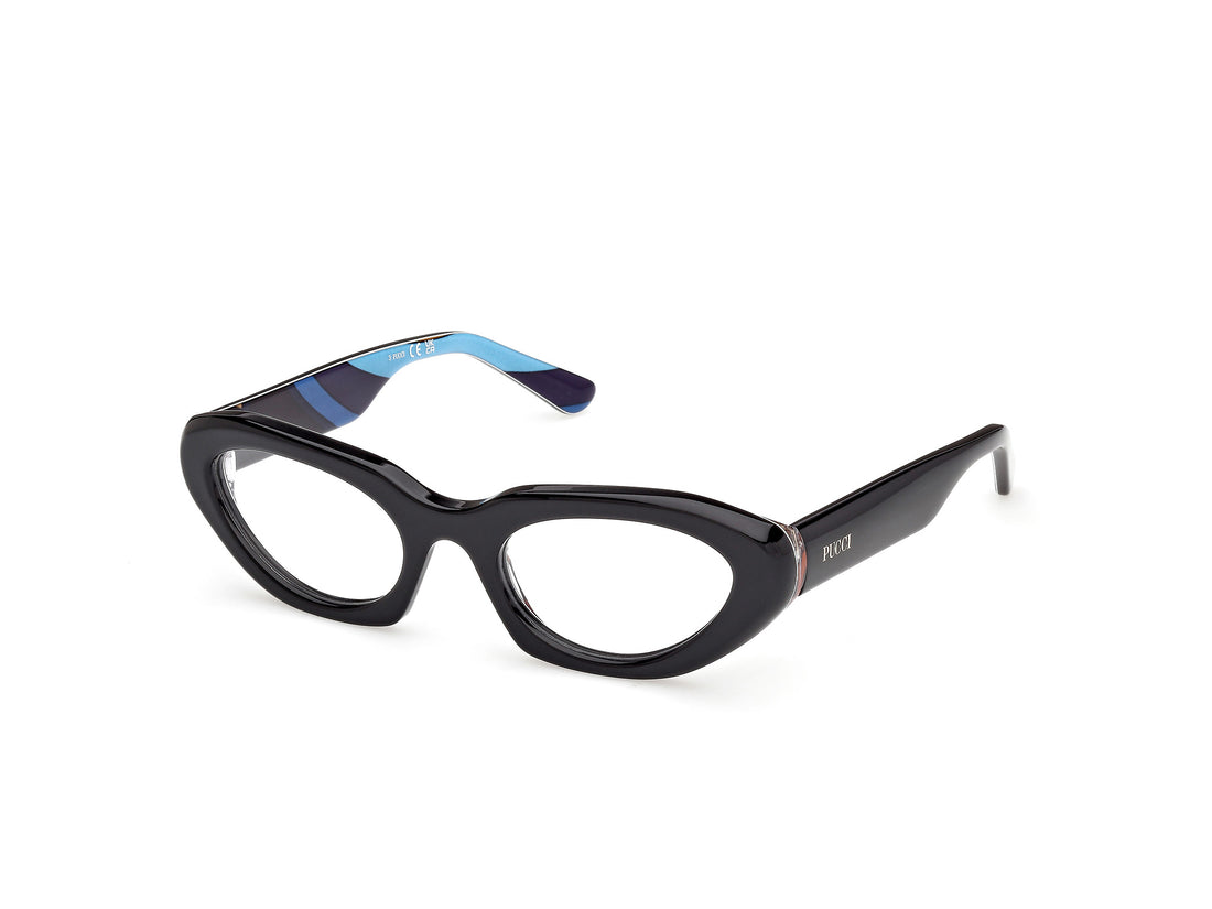 Lunettes de vue emilio pucci ep5271 005 negro cat eye femenino taille 52mm - Vue principale