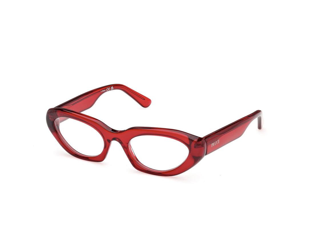 Lunettes de vue emilio pucci ep5271 066 rojo cat eye femenino taille 52mm - Vue principale