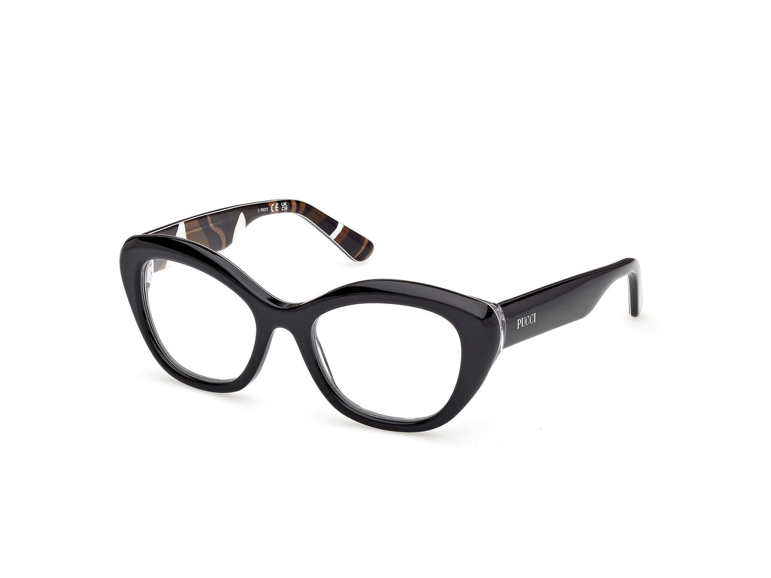Lunettes de vue emilio pucci ep5272 005 negro cat eye femenino taille 52mm - Vue principale