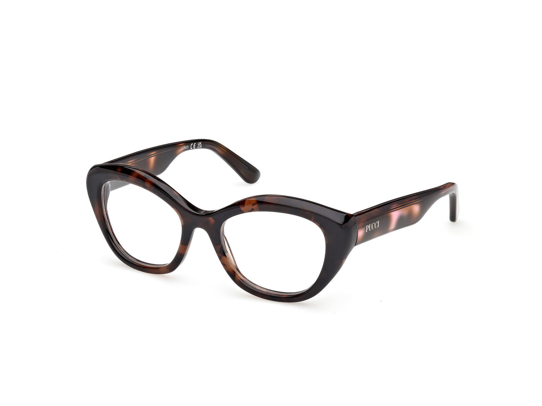 Lunettes de vue emilio pucci ep5272 055 havana cat eye femenino taille 52mm - Vue principale