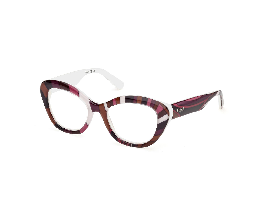 Lunettes de vue emilio pucci ep5272 099 estampado cat eye femenino taille 52mm - Vue principale