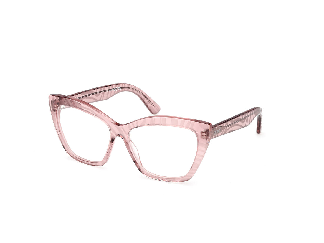 Lunettes de vue emilio pucci ep5275 072 rosa cat eye femenino taille 56mm - Vue principale