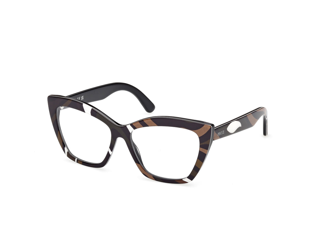 Lunettes de vue emilio pucci ep5275 099 estampado cat eye femenino taille 56mm - Vue principale