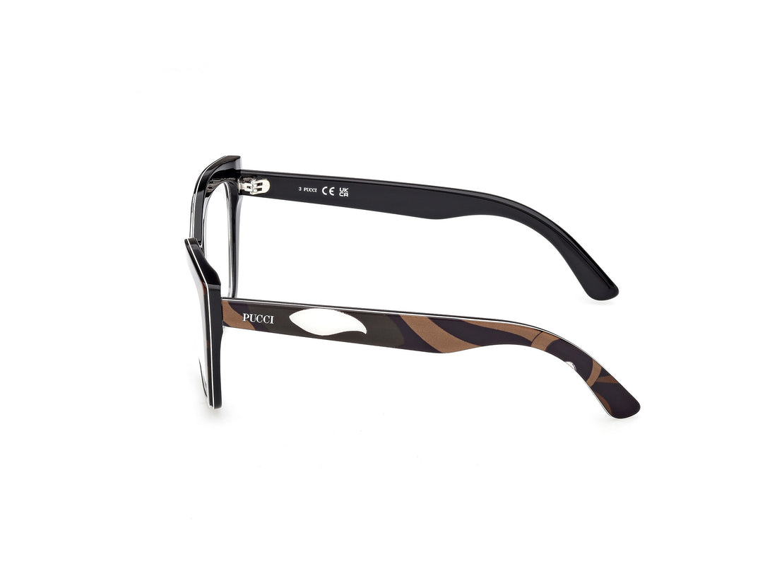 Lunettes de vue emilio pucci ep5275 099 estampado cat eye femenino taille 56mm - Vue détaillée