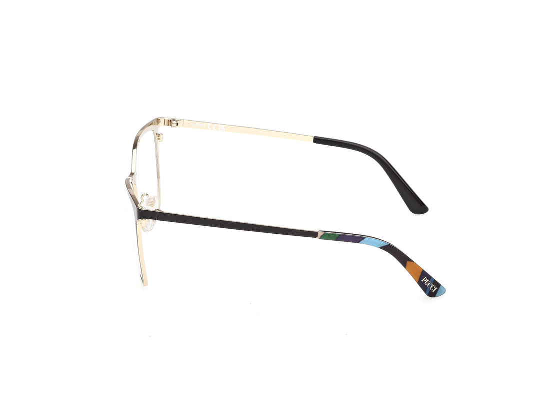 Lunettes de vue emilio pucci ep5281 005 negro square femenino taille 56mm - Vue détaillée