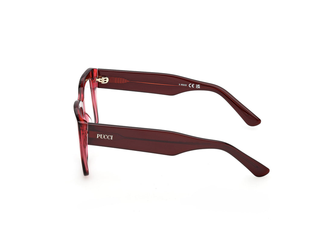Lunettes de vue emilio pucci ep5284 050 marron square femenino taille 54mm - Vue détaillée