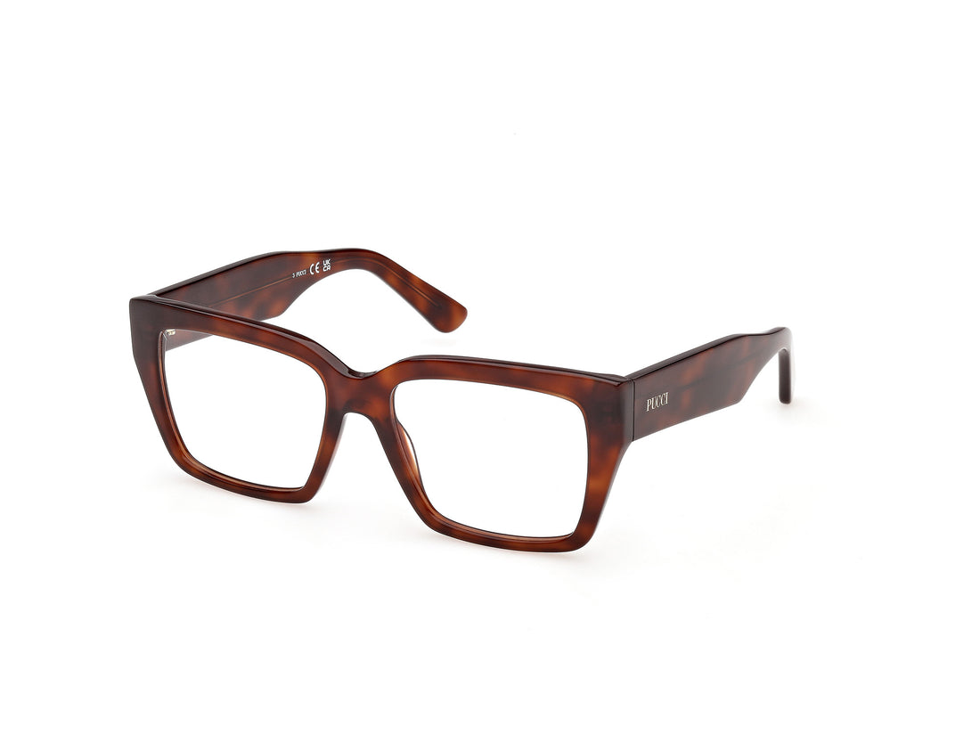 Lunettes de vue emilio pucci ep5284 053 havana square femenino taille 54mm - Vue principale