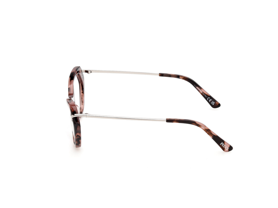 Lunettes de vue emilio pucci ep5285 055 havana geometric femenino taille 56mm - Vue détaillée