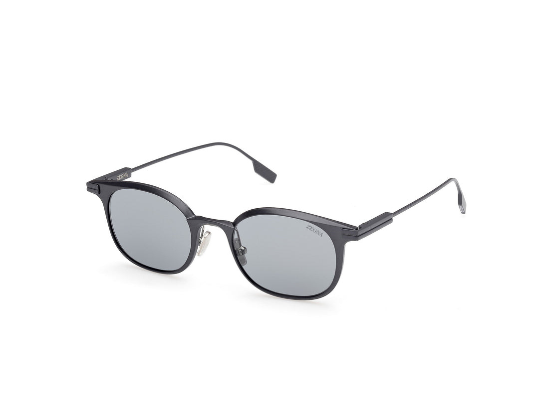 Sonnenbrillen ermenegildo zegna ez0260 09a plateado round masculino größe 50mm - Hauptansicht