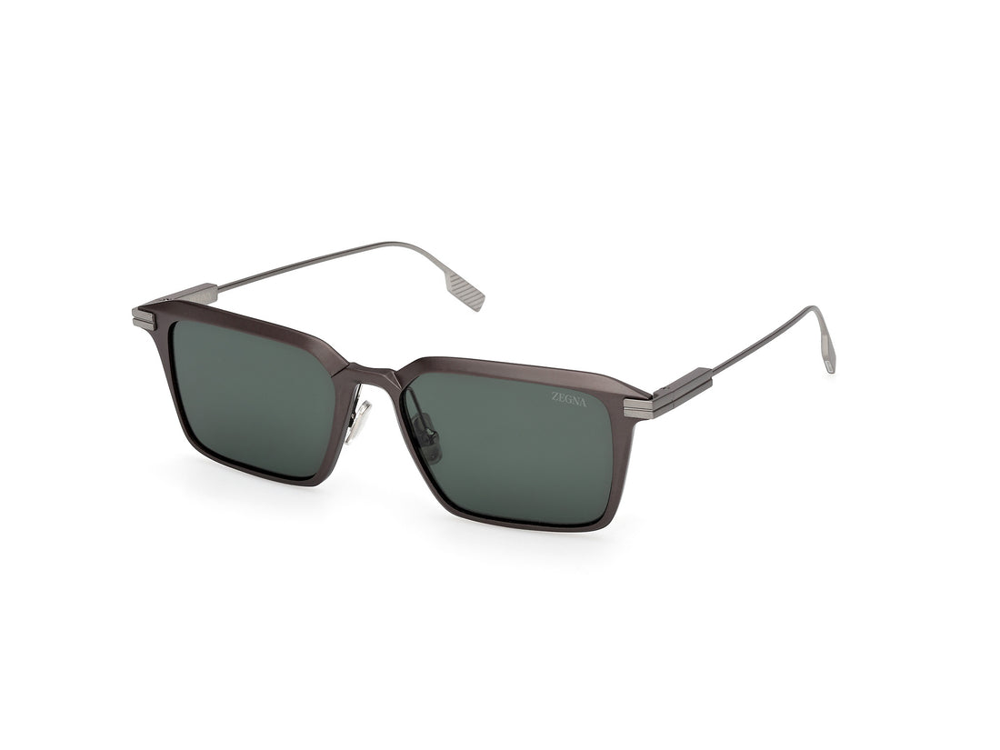 Lunettes de soleil ermenegildo zegna ez0273-h 09n plateado square masculino taille 55mm - Vue principale
