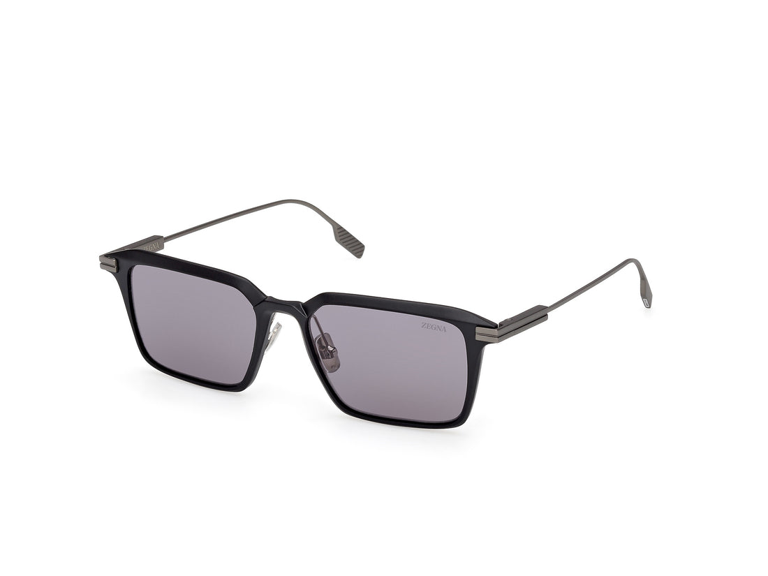 Lunettes de soleil ermenegildo zegna ez0273-h 20a gris square masculino taille 55mm - Vue principale
