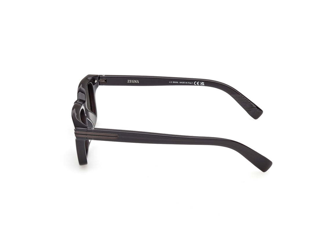 Gafas de sol ermenegildo zegna ez0280 20d gris rectangular masculino talla 50mm - Vista de detalle