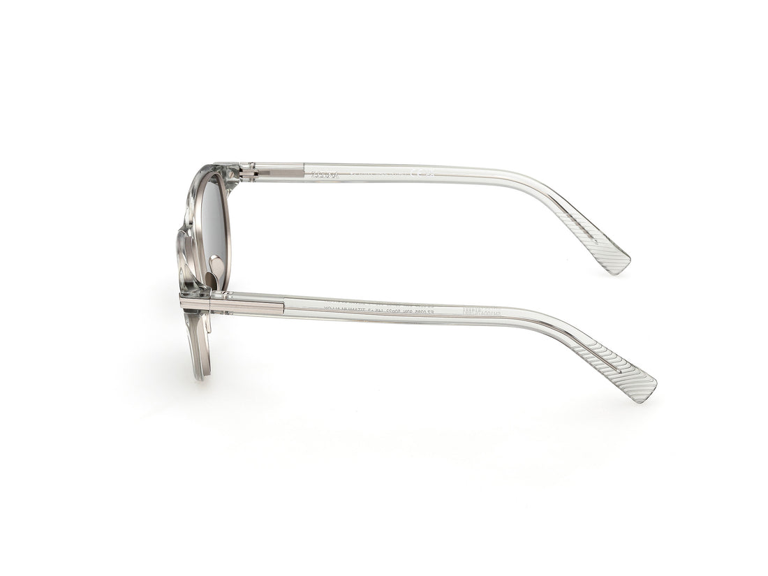 Lunettes de soleil ermenegildo zegna ez0285 93n verde round masculino taille 50mm - Vue détaillée