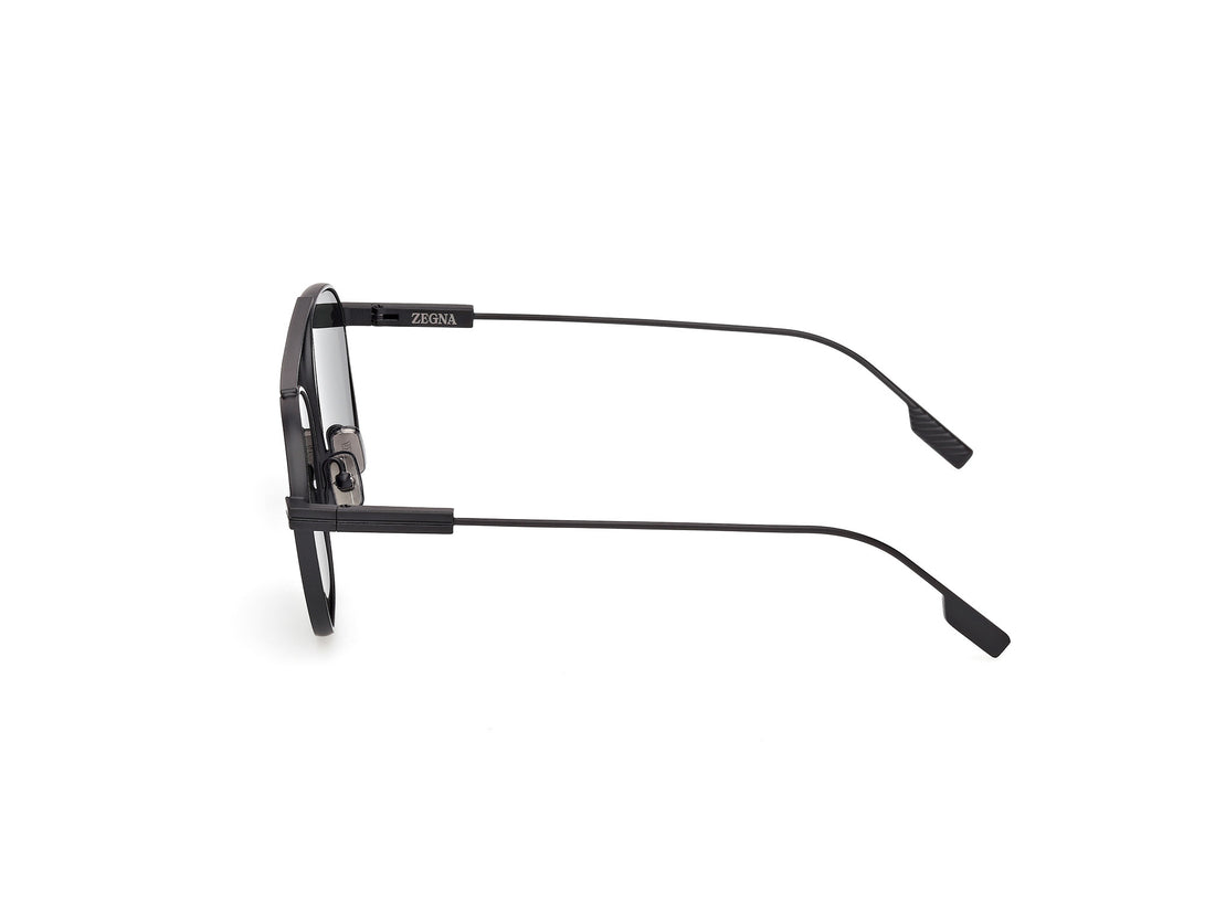 Gafas de sol ermenegildo zegna ez0290 02n negro geometric masculino talla 53mm - Vista de detalle