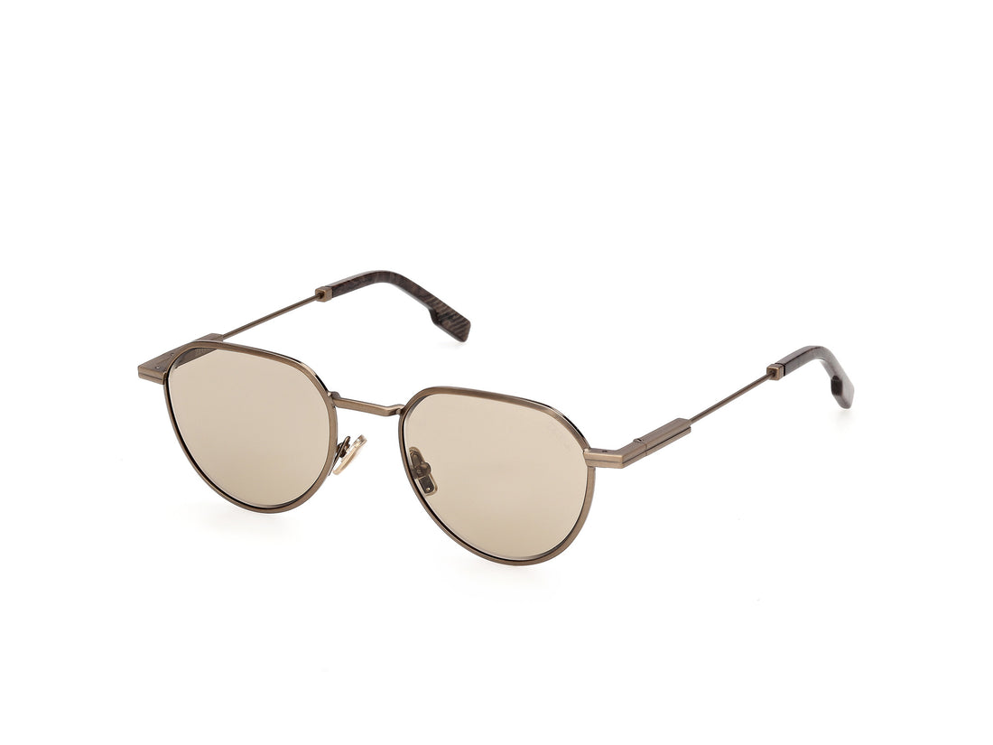 Gafas de sol ermenegildo zegna ez0297 35e bronce geometric masculino talla 51mm - Vista principal