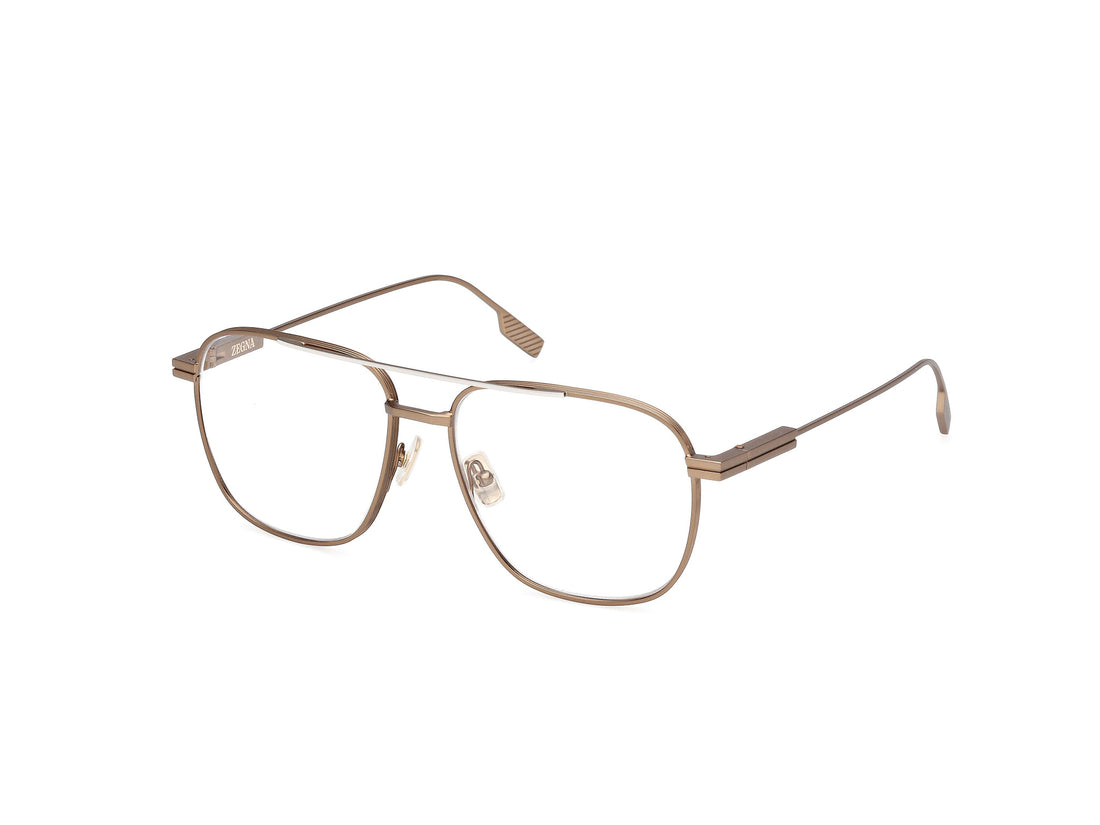 Gafas graduadas ermenegildo zegna ez5300 035 bronce navigator masculino talla 57mm - Vista principal