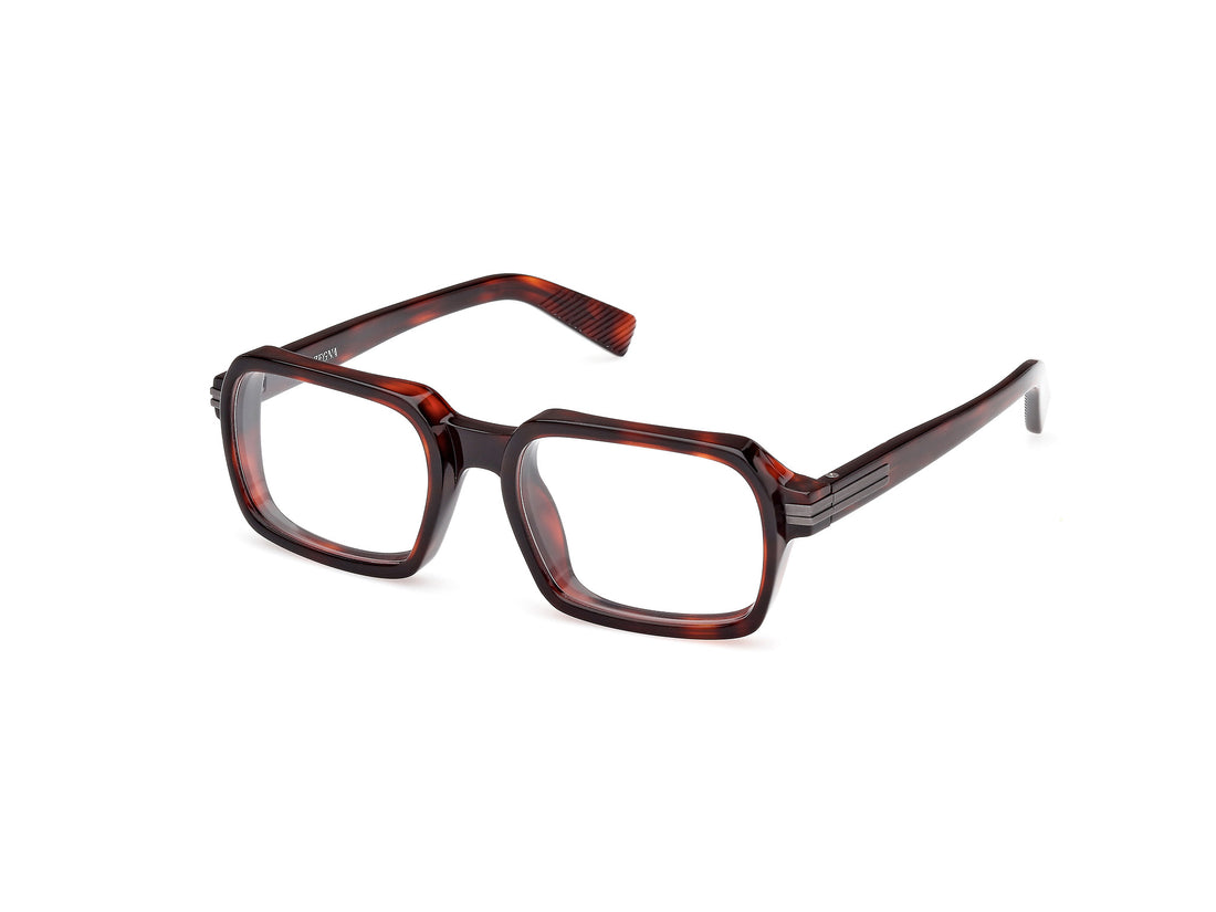 Gafas graduadas ermenegildo zegna ez5301 054 havana rectangular masculino talla 54mm - Vista principal