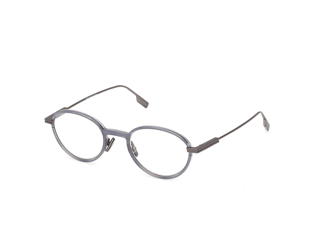 Gafas graduadas ermenegildo zegna ez5323 020 gris oval masculino talla 50mm - Vista principal