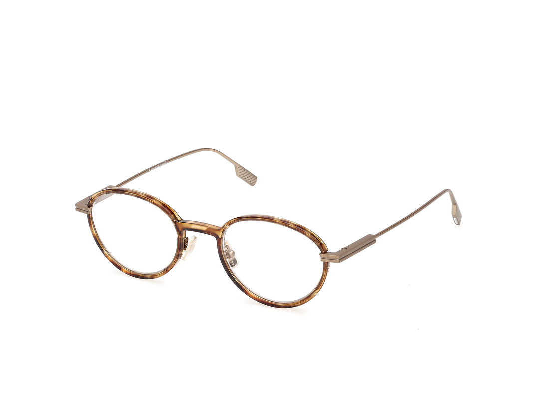 Gafas graduadas ermenegildo zegna ez5323 047 marron oval masculino talla 50mm - Vista principal