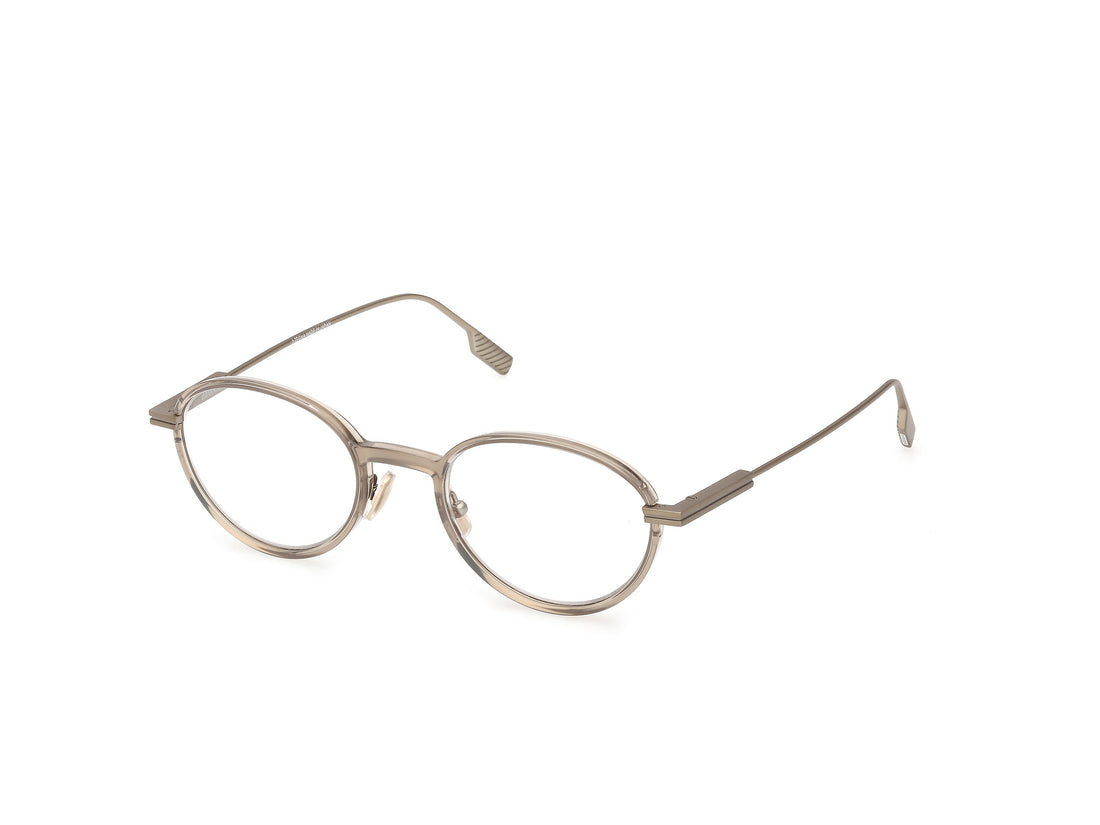 Gafas graduadas ermenegildo zegna ez5323 048 marron oval masculino talla 50mm - Vista principal