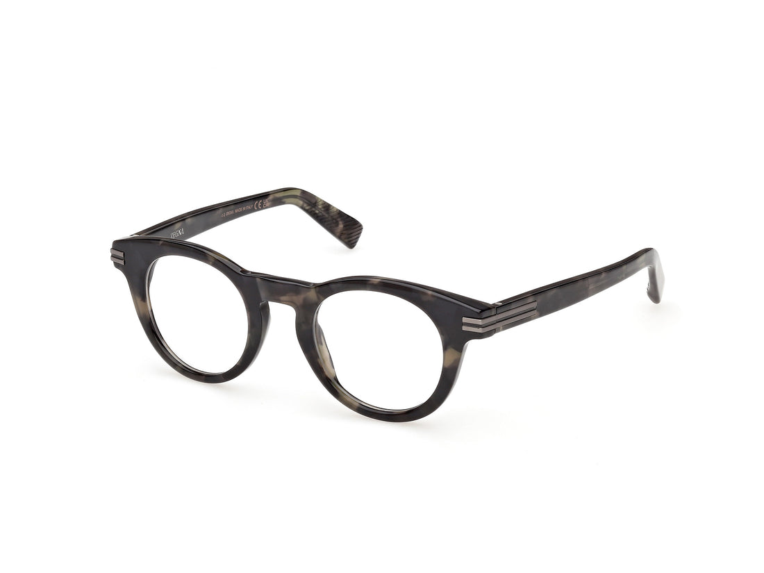Gafas graduadas ermenegildo zegna ez5325 055 havana round masculino talla 46mm - Vista principal