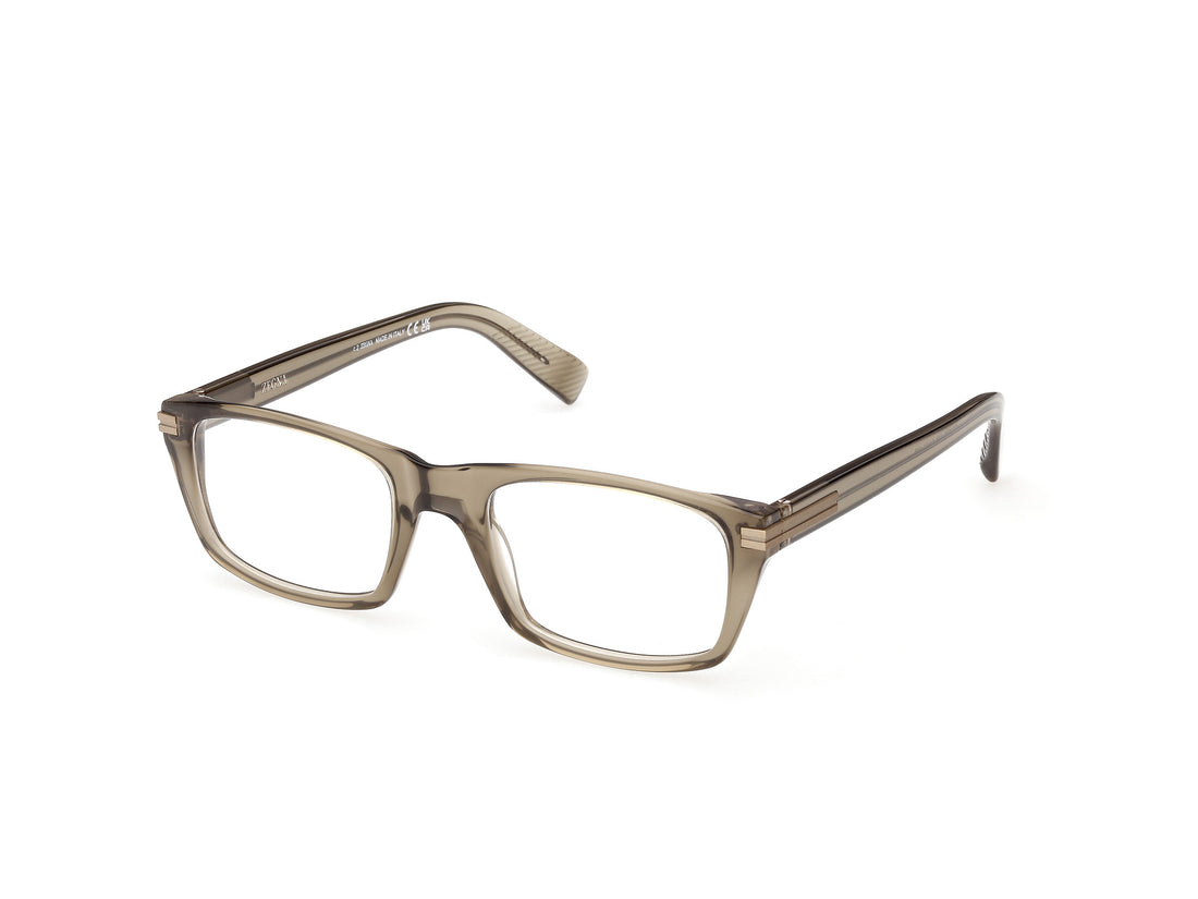 Gafas graduadas ermenegildo zegna ez5330 048 marron geometric masculino talla 54mm - Vista principal