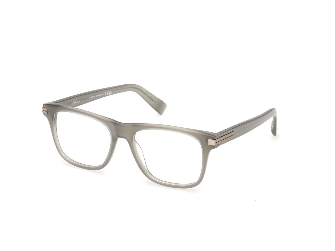 Occhiali da vista ermenegildo zegna ez5342 020 gris geometric masculino taglia 56mm - Vista principale