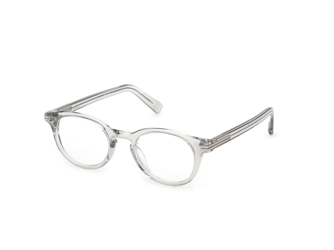 Gafas graduadas ermenegildo zegna ez5346 020 gris round masculino talla 49mm - Vista principal