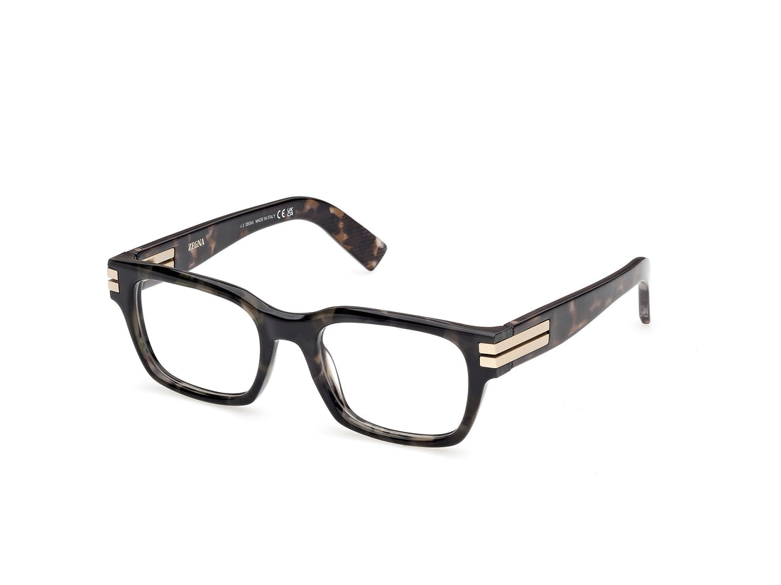 Gafas graduadas ermenegildo zegna ez5348 055 havana rectangular masculino talla 53mm - Vista principal