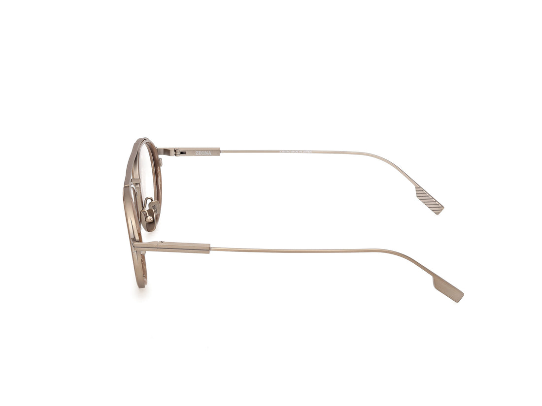 Brillen ermenegildo zegna ez5349 037 bronce geometric masculino größe 52mm - Detailansicht