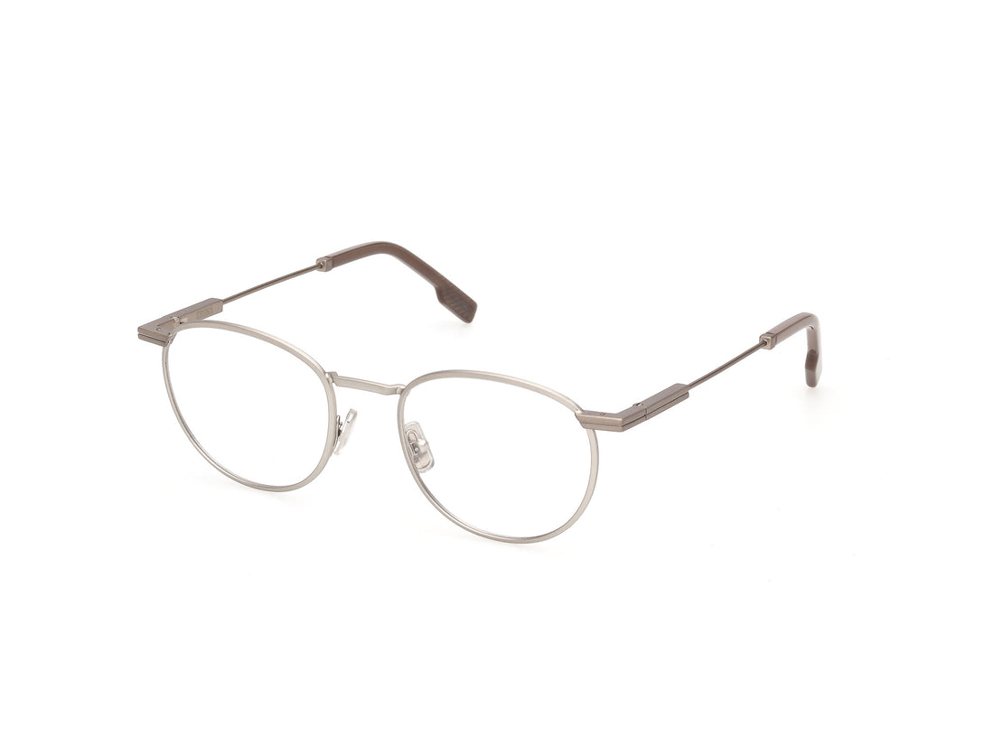 Occhiali da vista ermenegildo zegna ez5352 017 plateado pilot masculino taglia 52mm - Vista principale
