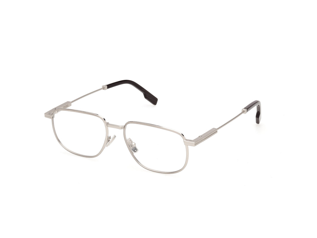 Occhiali da vista ermenegildo zegna ez5353 017 plateado geometric masculino taglia 53mm - Vista principale