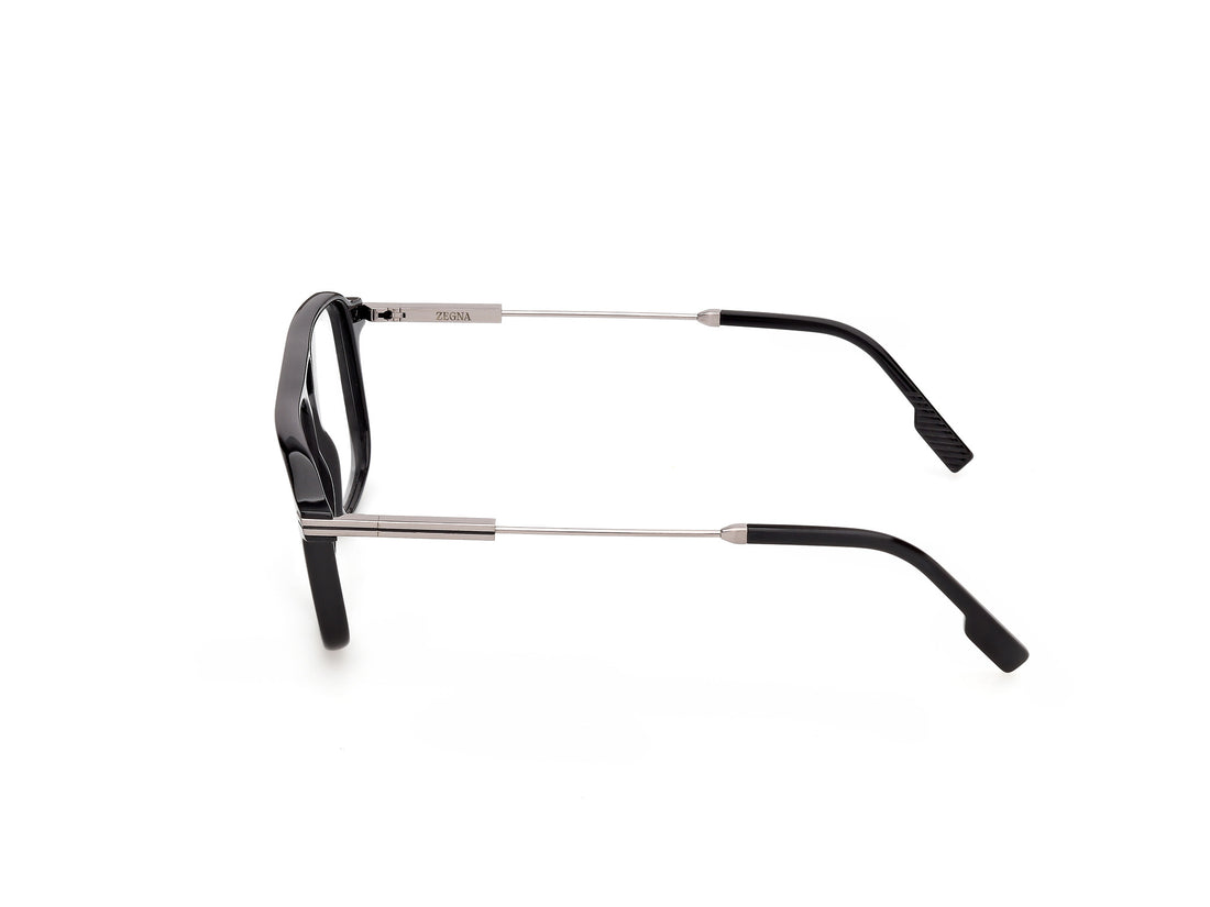 Briller ermenegildo zegna ez5360 001 negro navigator masculino størrelse 57mm - Detaljeret visning