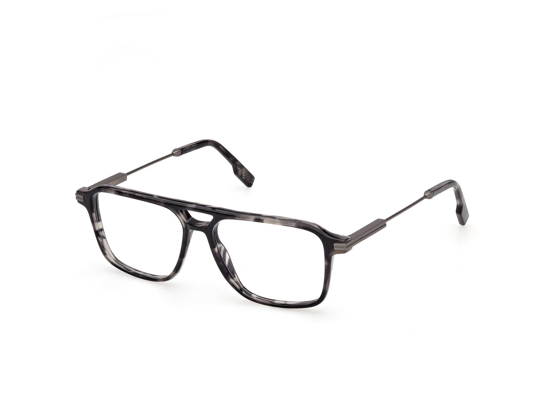 Briller ermenegildo zegna ez5360 056 havana navigator masculino størrelse 55mm - Hovedvisning