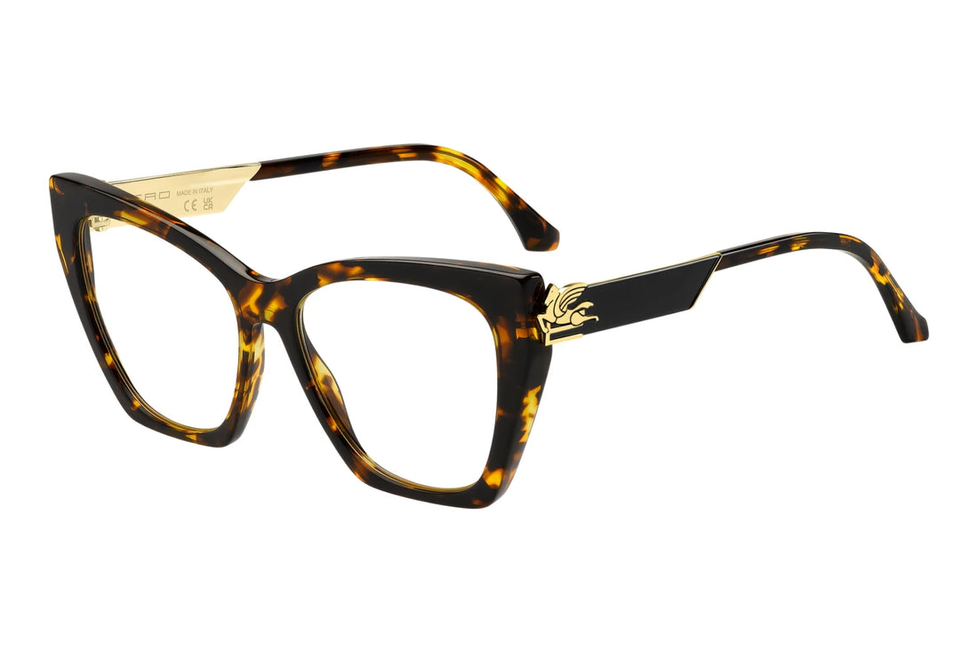 Lunettes de vue etro 0042 086 99 havana rectangular femenino taille 53mm - Vue principale