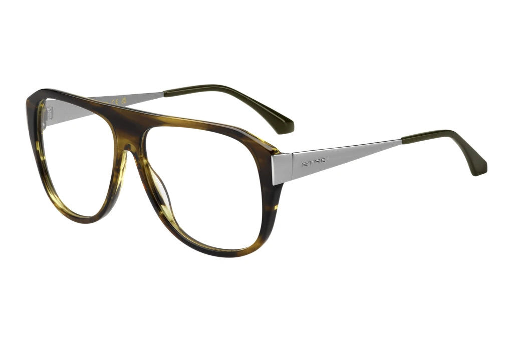 Lunettes de vue etro 0053 ex4 brown square flat top unisex taille 57mm - Vue principale