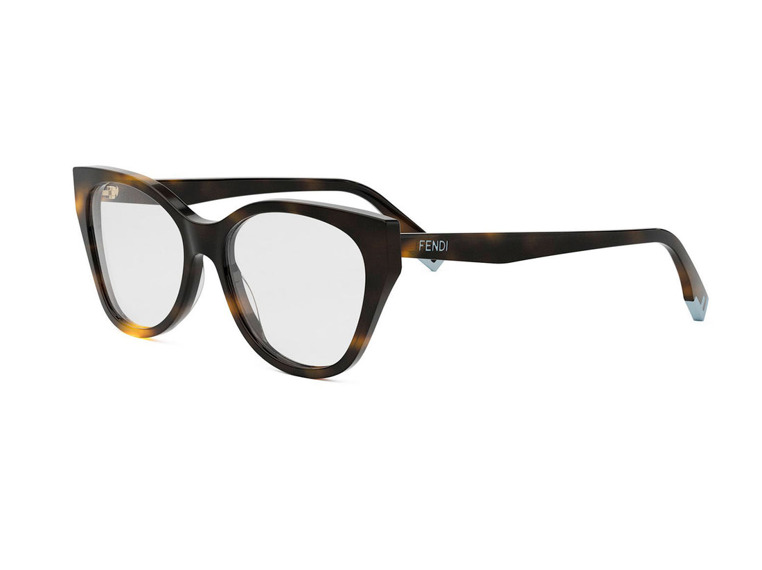 Prescription glasses fendi way fe50120i 052 havana pantos femenino size 54mm - Main view