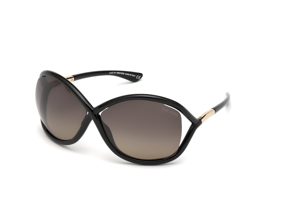 Óculos de sol tom ford ft0009 01d negro oval femenino tamanho 64mm - Vista principal