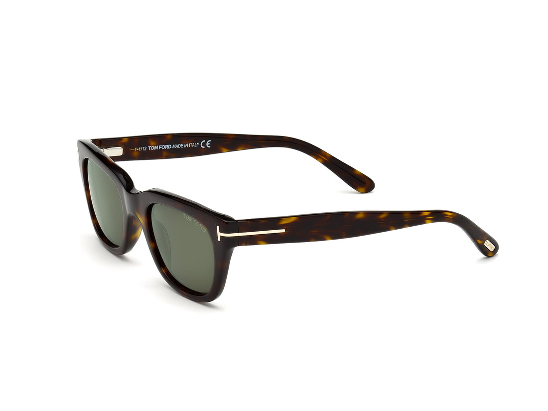Occhiali da sole tom ford ft0237 snowdon 52n havana square masculino taglia 50mm - Vista dettagliata