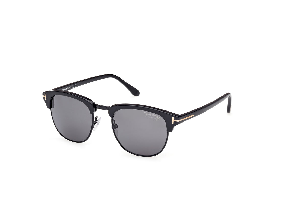 Lunettes de soleil tom ford ft0248 henry 01d negro brownline masculino taille 53mm - Vue principale